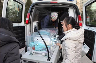 江永县妇婴监护型护送